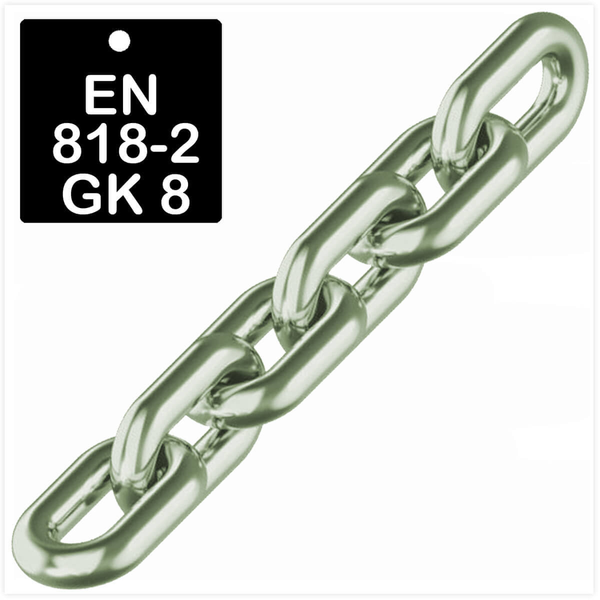 Joma-Tech 2-Strang Anschlagkette 1,5m GK8 - 4250kg Tragkraft