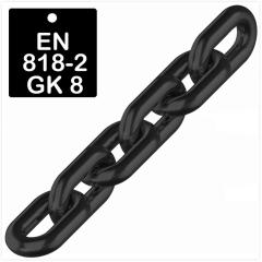 EN 818-2 | Güteklasse 8 | 7 x 21 mm | schwarz lackiert (Meterware)