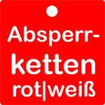 Absperrketten aus Kunststoff oder Metall